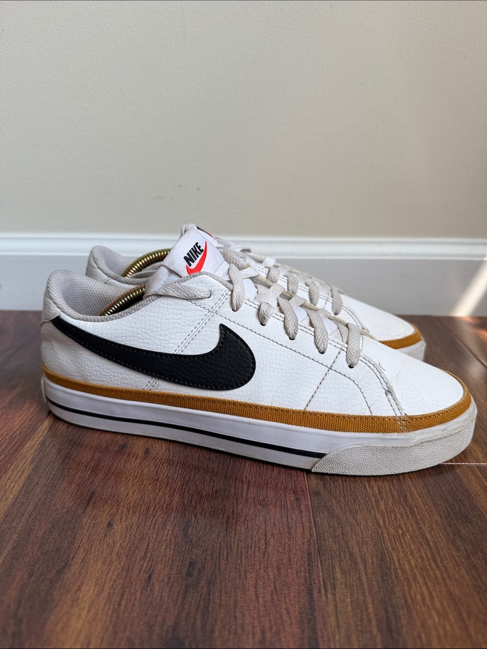 Nike Court Legacy Nature Low Sneakers Pebble Leather DH3161 Womens 8.5